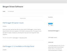 Tablet Screenshot of bergenstreetsoftware.com